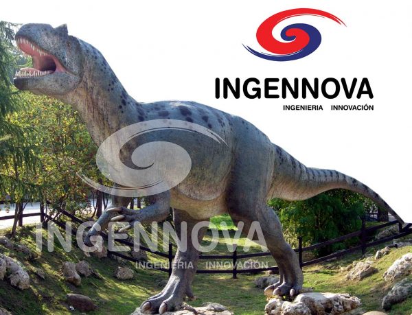 Allosaurio - Dinosaurio Robot Animatrónico
