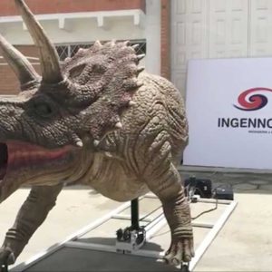 Triceratops - Dinosaurio Robot Animatrónico