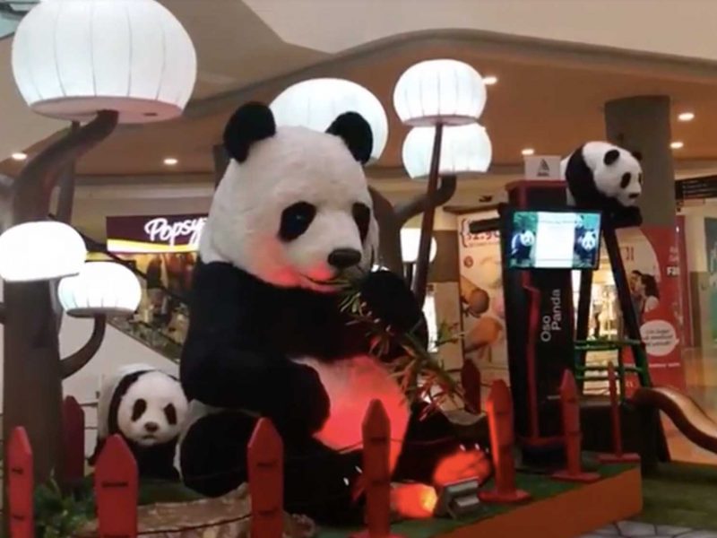 Panda Bear Animal Animatronic Robot 4