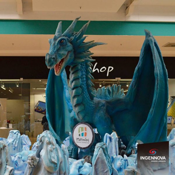 Animatronic Ice Dragon