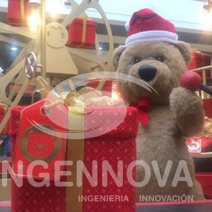 Osos Navideños Animatrónicos e Interactivos