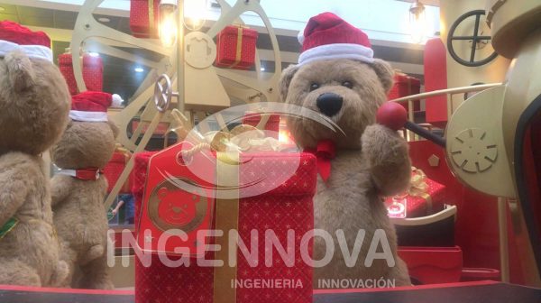 Osos Navideños Animatrónicos e Interactivos